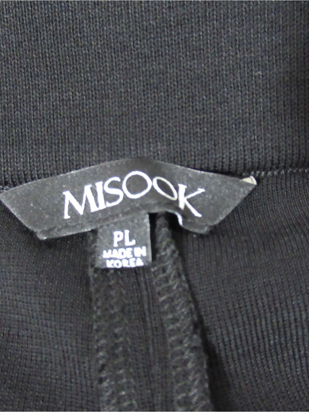 Misook Black Wide Leg Knit Pull on Pants Size Large Petite - Picture 5 of 14